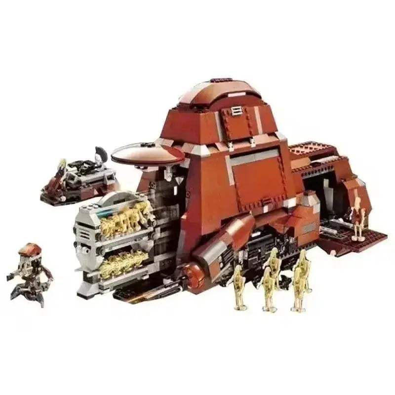 MOC Cosmic Warship Tank Building Blocks Set For Creative Boys - ToylandEU