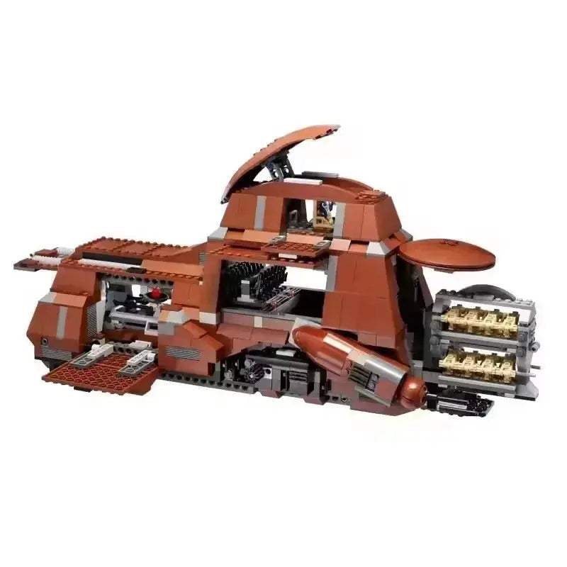 MOC Cosmic Warship Tank Building Blocks Set For Creative Boys - ToylandEU