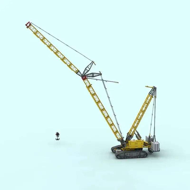 Crawler Crane Building Blocks Set For Creative Learning - ToylandEU