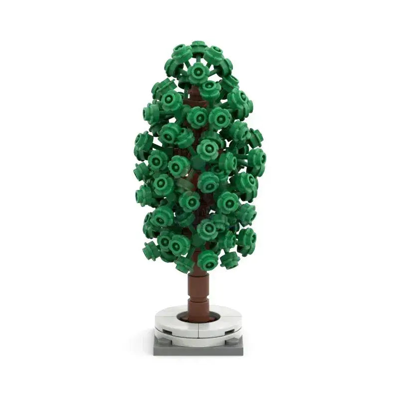 MOC Creative Building Blocks Flower Tree Garden City Scene Set - ToylandEU