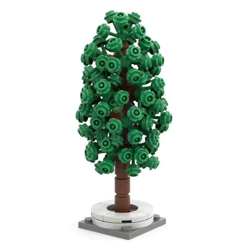 MOC Creative Building Blocks Flower Tree Garden City Scene Set - ToylandEU