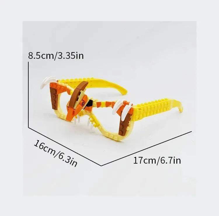 Creative Building Blocks Glasses Baseplate Frame Toys Gift - ToylandEU