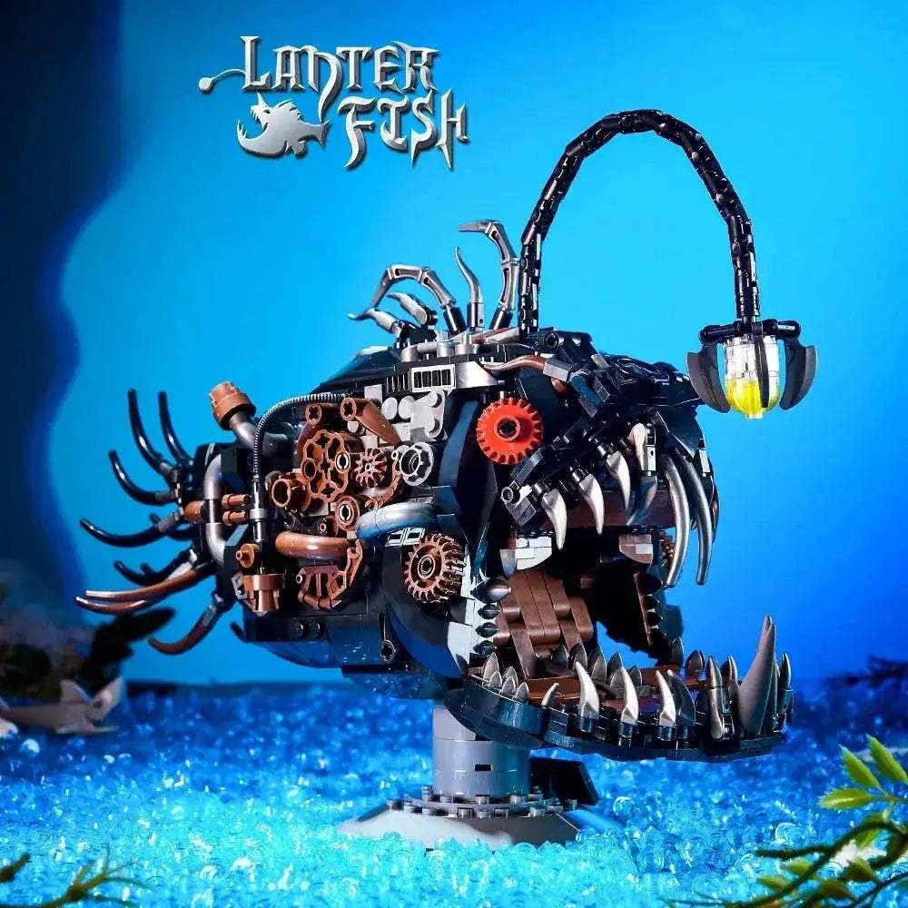 Creative Building Blocks Mech Fish MOC STEM Construction Kit For Boys Girls And Adults Gift - ToylandEU