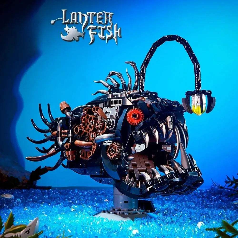 Creative Building Blocks Mech Fish MOC STEM Construction Kit For Boys Girls And Adults Gift - ToylandEU