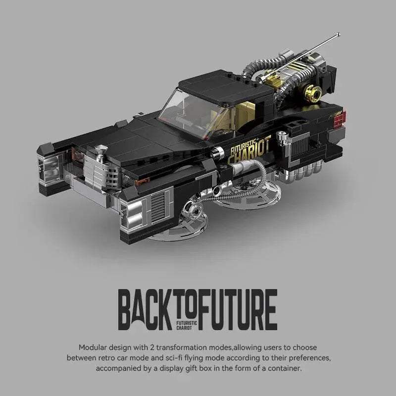 Creative City Retro Sedan Camping Car Building Blocks MK2 - ToylandEU