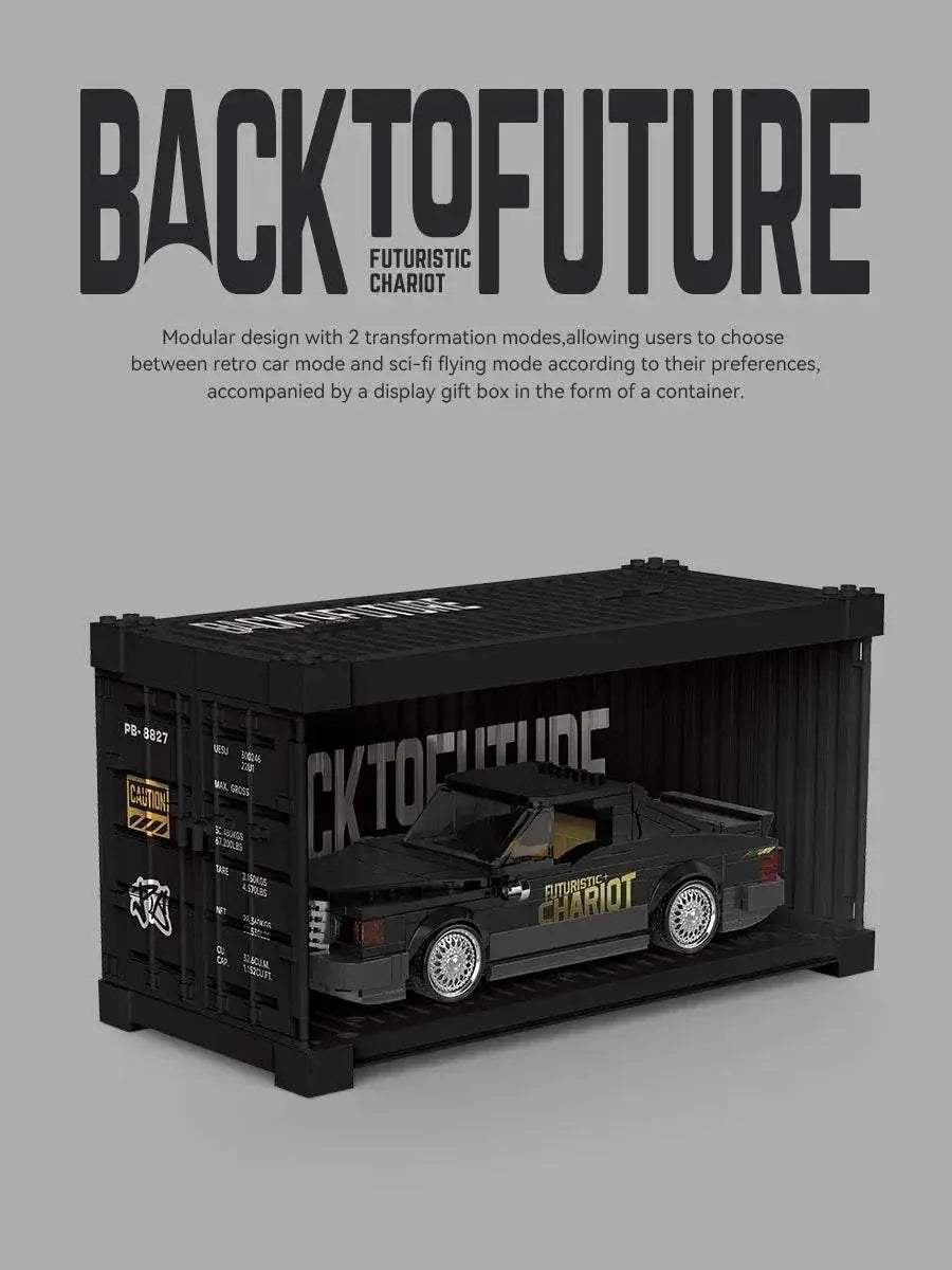 Creative City Retro Sedan Camping Car Building Blocks MK2 - ToylandEU