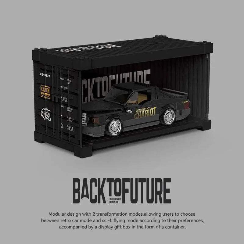Creative City Retro Sedan Camping Car Building Blocks MK2 - ToylandEU