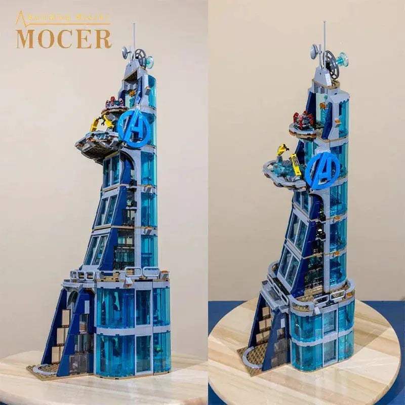 Creative Lego Compatible Building Blocks City House Superhero Figures Tower Battle Of NY Hall Of Armor Set For Kids - ToylandEU