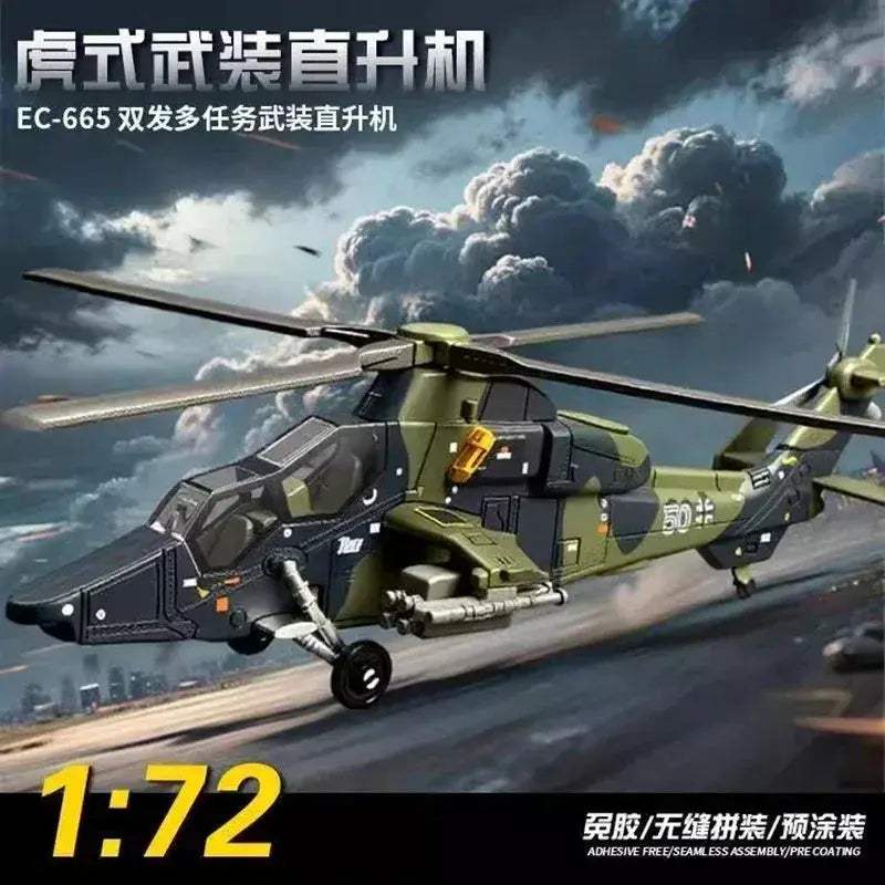 Creative Military Building Blocks Lego Compatible Tiger Style Twin Engine Armed Helicopter Model For Boys Christmas Gift - ToylandEU