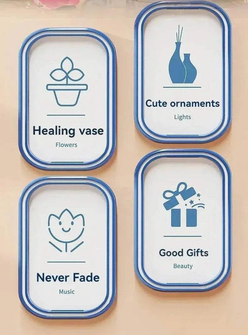 Creative Rose Building Blocks Set Model Flower Pot Gifts - ToylandEU