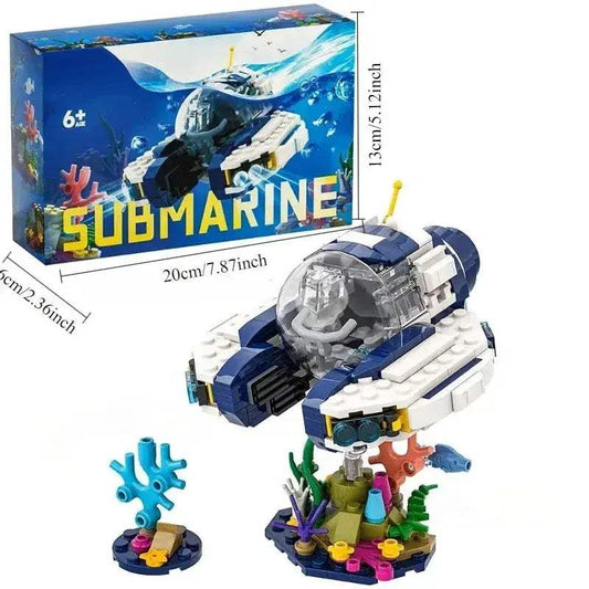  Submarine Sea Goose Building Blocks Lego Education Set -  ToylandEU™