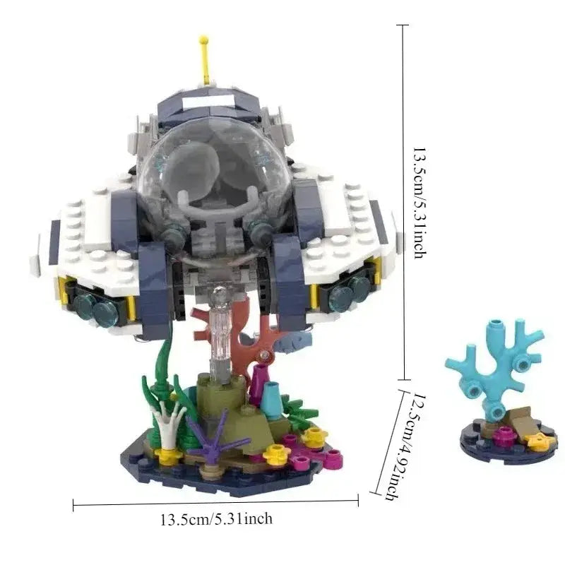 Creative Submarine Sea Goose Building Blocks Set For Kids - ToylandEU