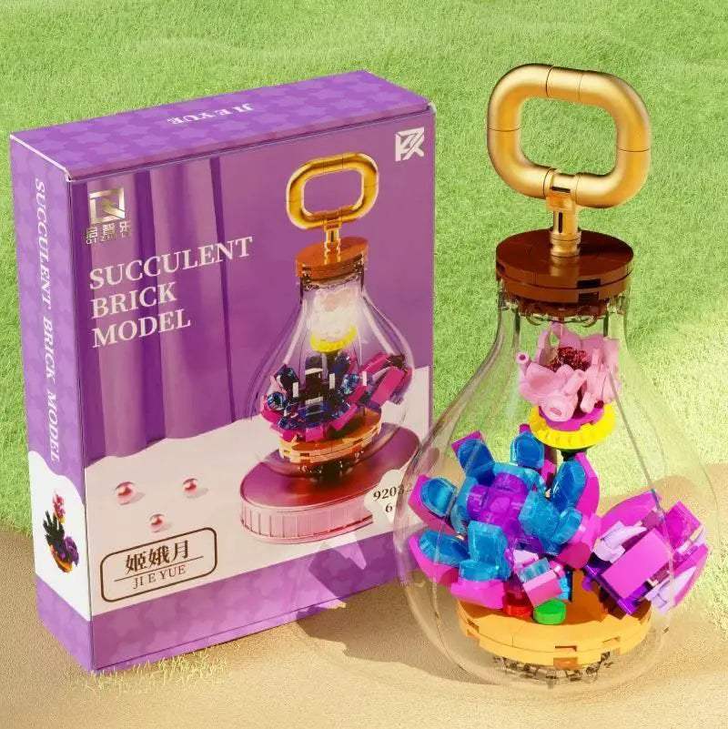 Creative Succulent Glower Bulb Building Blocks for Kids Toys - ToylandEU