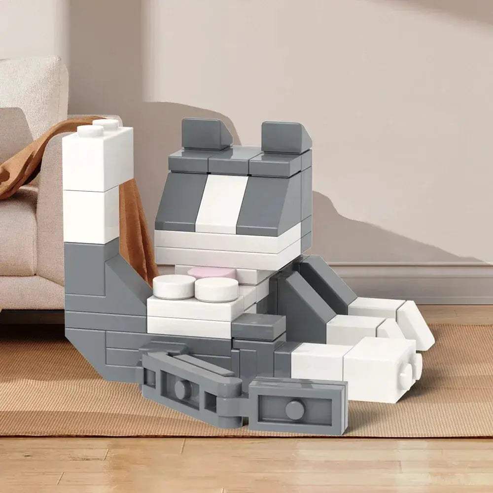 Cute Kitten BrickHeadz Building Blocks Set Ideal Gift For Adults - ToylandEU