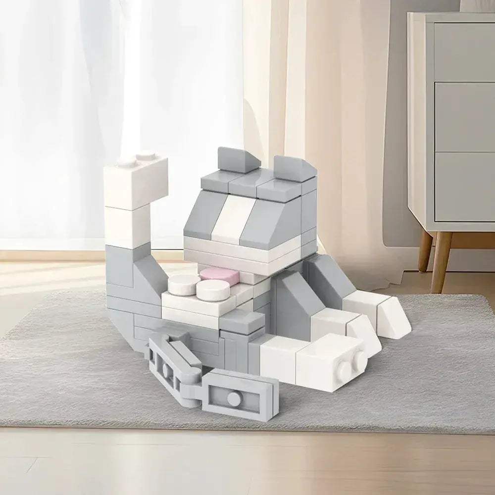 Cute Kitten BrickHeadz Building Blocks Set Ideal Gift For Adults - ToylandEU