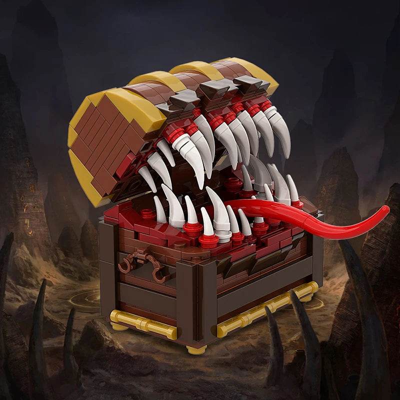 MOC DIY Dungeonsed Beholders Demo Cannibal Monster Kit Building Bricks MOC - ToylandEU