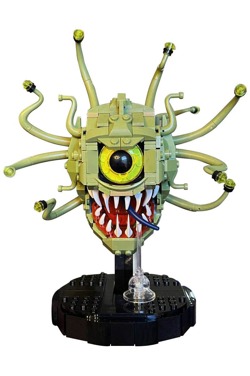 MOC DIY Dungeonsed Beholders Demo Cannibal Monster Kit Building Bricks MOC - ToylandEU