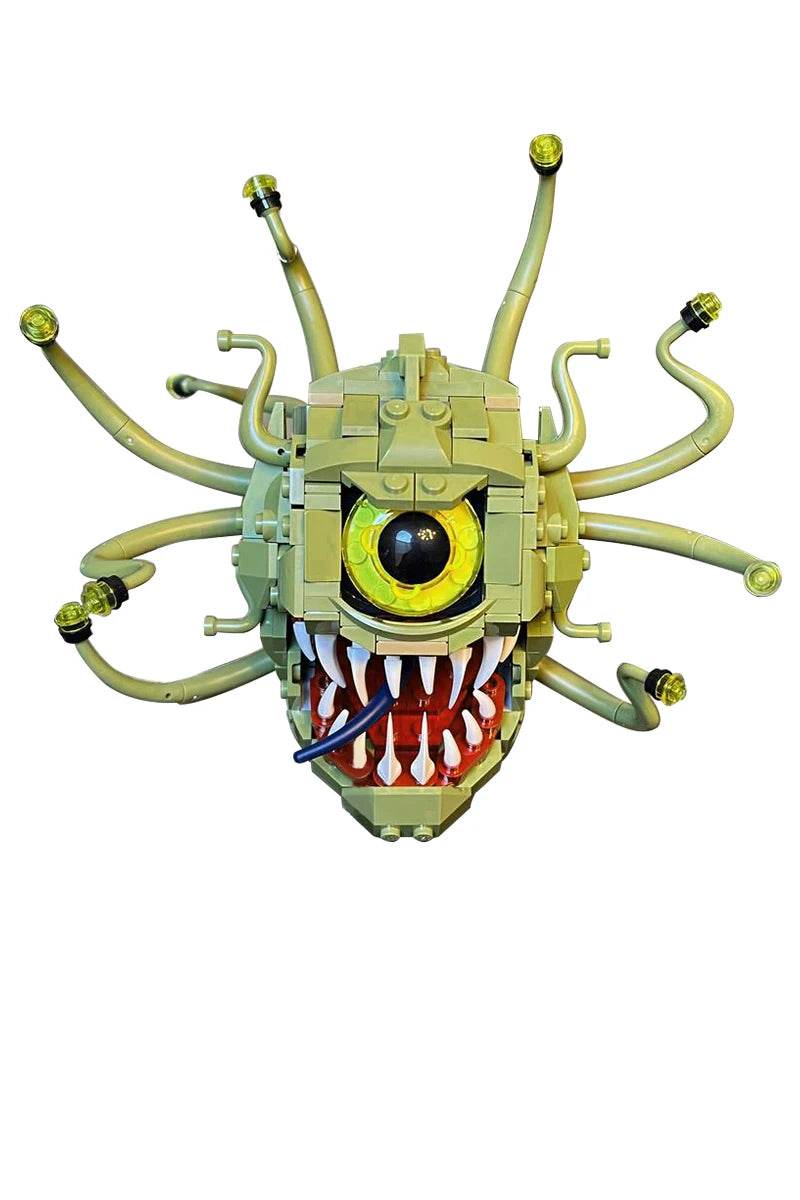 MOC DIY Dungeonsed Beholders Demo Cannibal Monster Kit Building Bricks MOC - ToylandEU