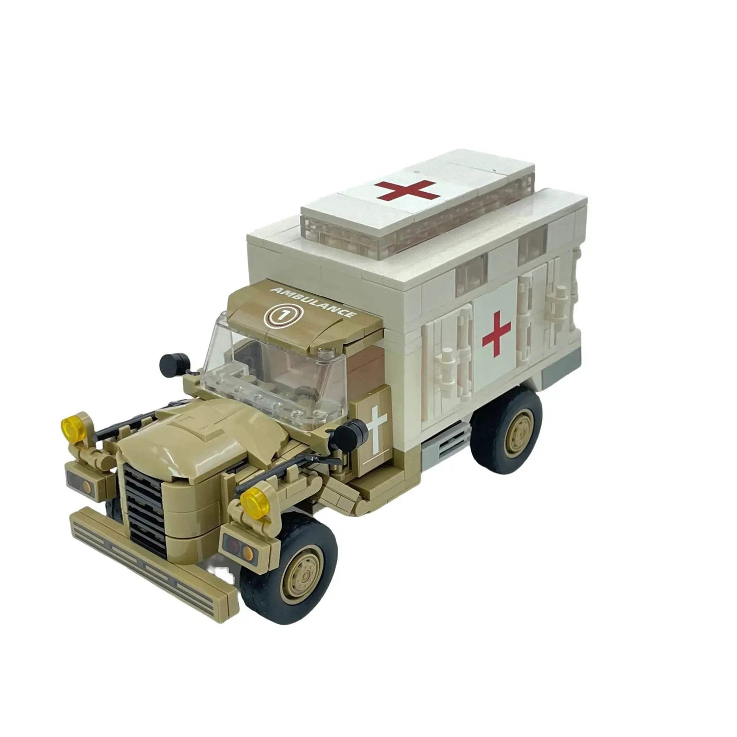 MOC MOC DIY Military Building Blocks Kit Lego Compatible Tank - ToylandEU