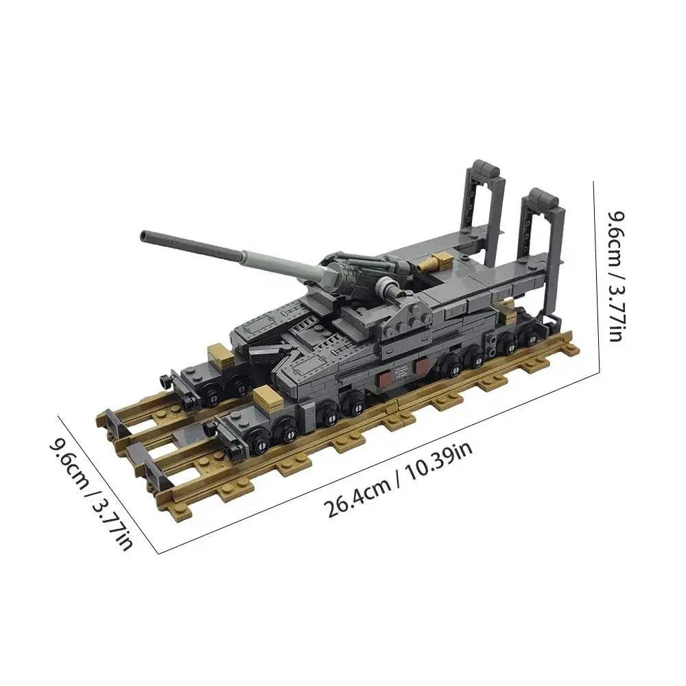 MOC MOC DIY Military Building Blocks Kit Lego Compatible Tank - ToylandEU