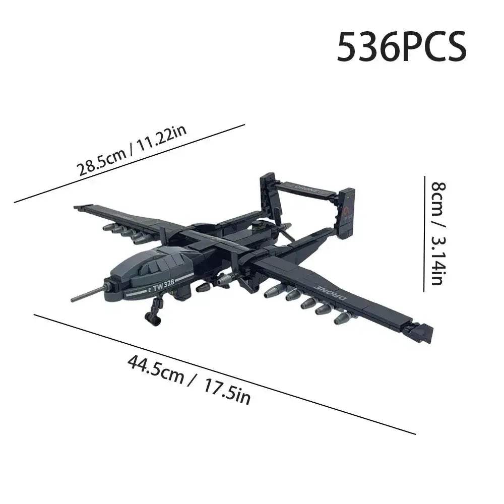 MOC MOC DIY Military Building Blocks Kit Lego Compatible Tank - ToylandEU
