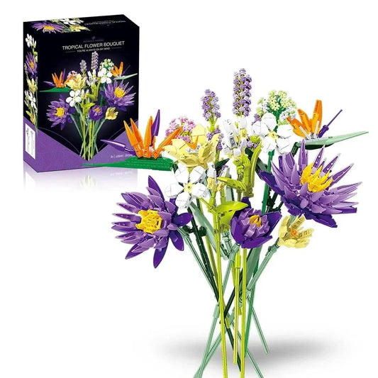  Romantic Building Blocks 891 Bouquet Toyland EU -  ToylandEU™
