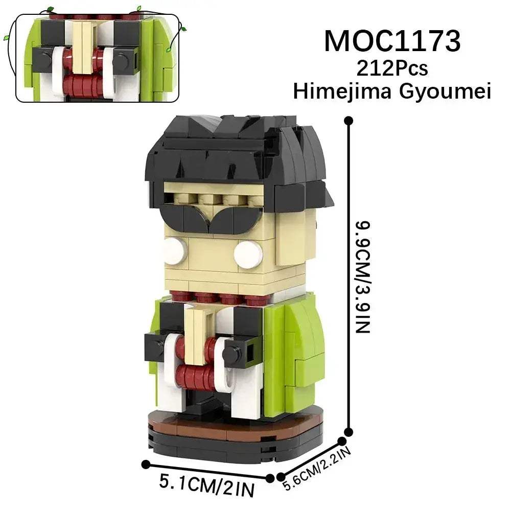 Demon Slayer Anime Figure Building Blocks Premium Set For Adults - ToylandEU
