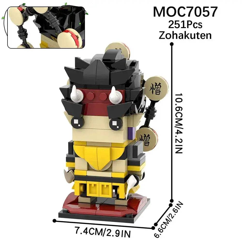 Demon Slayer Anime Figure Building Blocks Premium Set For Adults - ToylandEU