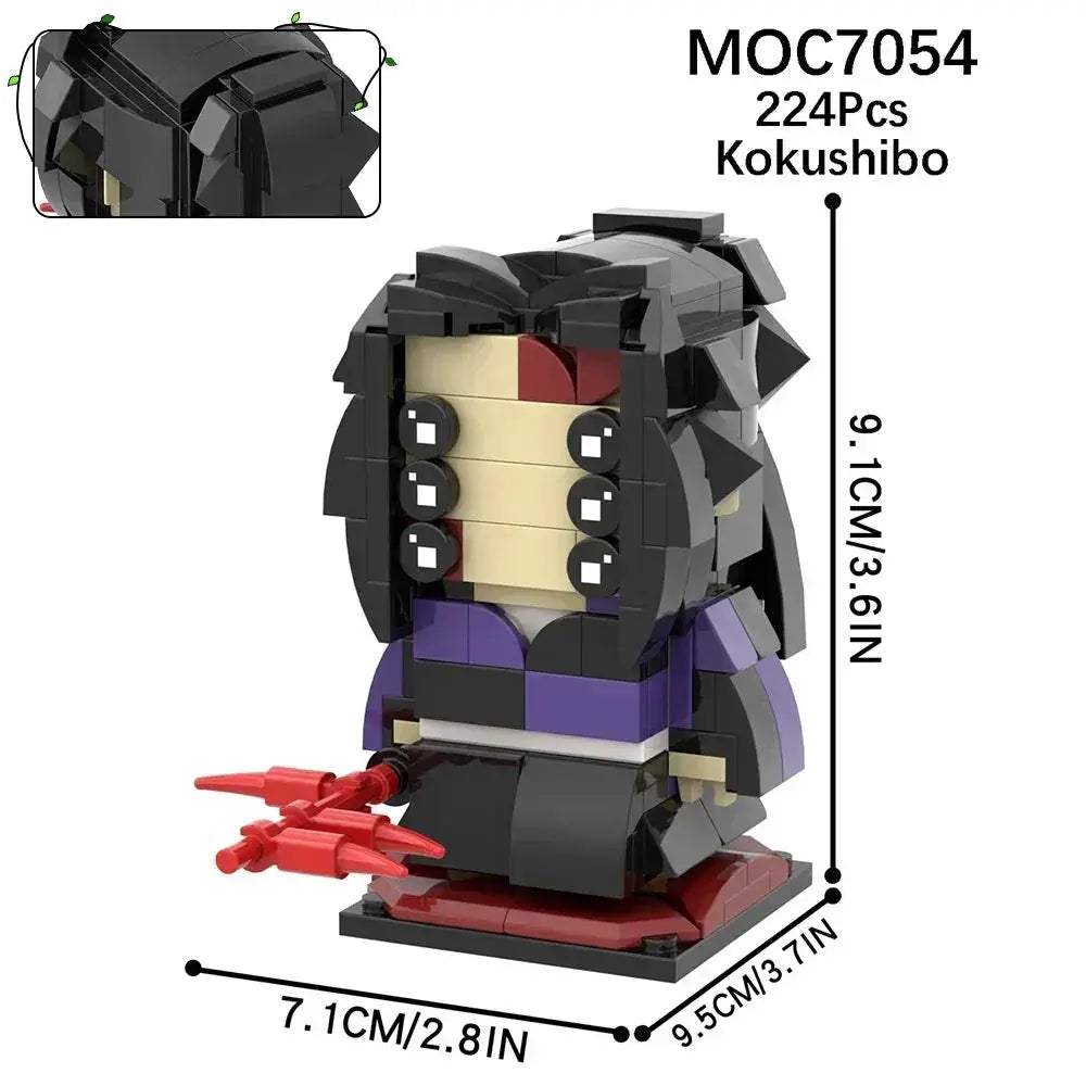 Demon Slayer Anime Figure Building Blocks Premium Set For Adults - ToylandEU