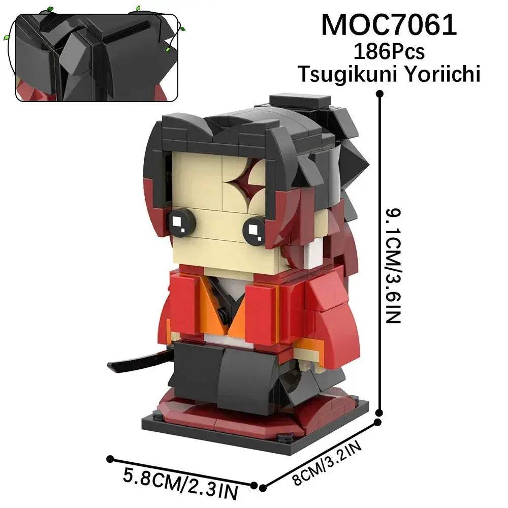 Demon Slayer Anime Figure Building Blocks Premium Set For Adults - ToylandEU