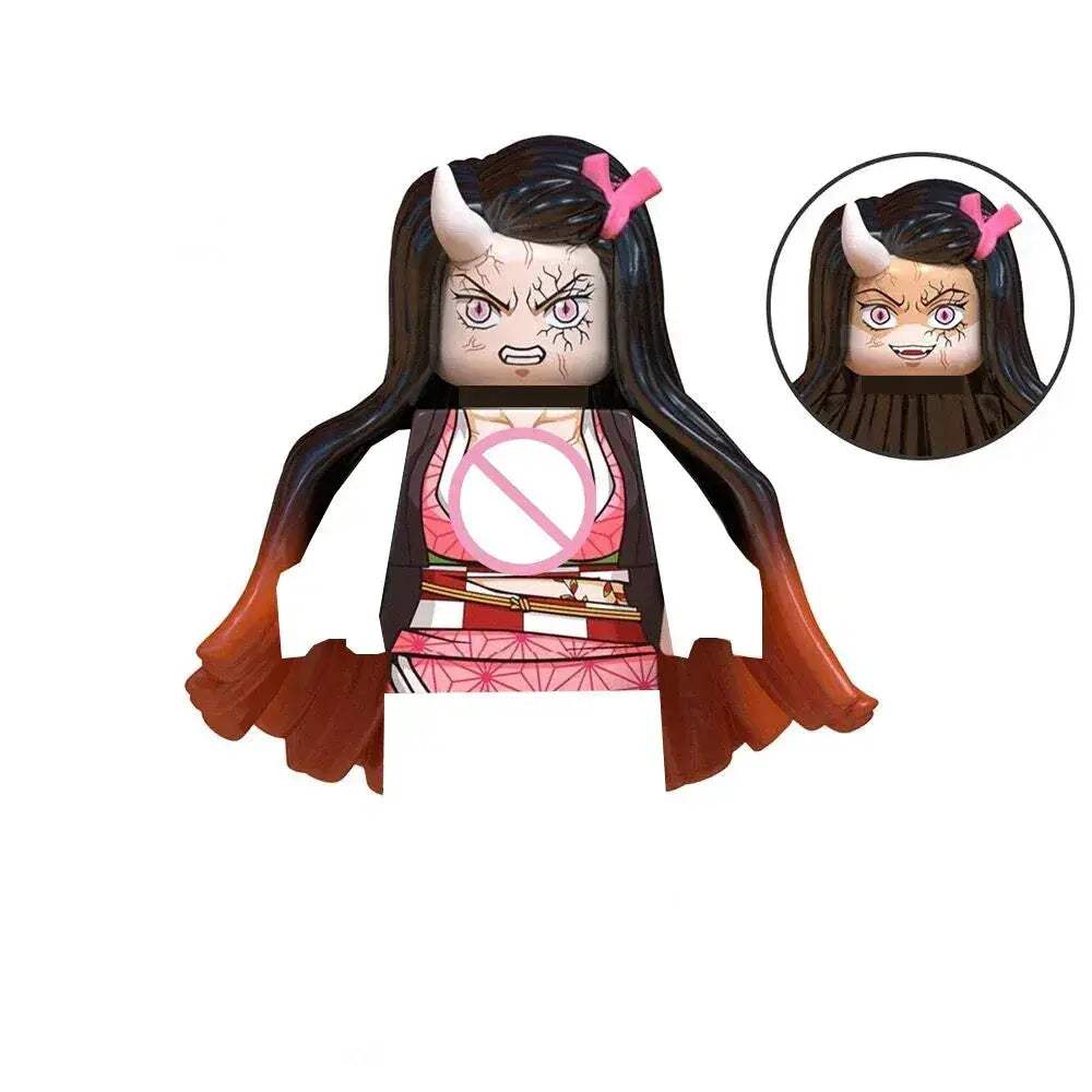 Demon Slayer Minifigs Anime Lego Compatible Building Blocks - ToylandEU