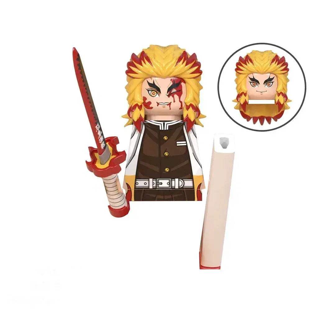 Demon Slayer Minifigs Anime Lego Compatible Building Blocks - ToylandEU