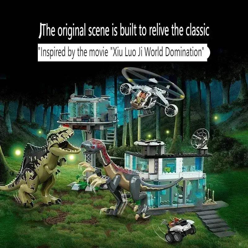 Dinosaur Building Blocks Air Mission Compatible Set 76976 - ToylandEU