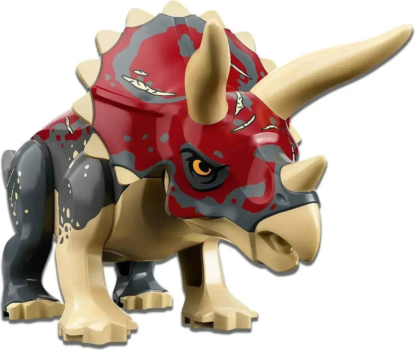Dinosaur Building Blocks Set Triceratops Compatible With Lego - ToylandEU