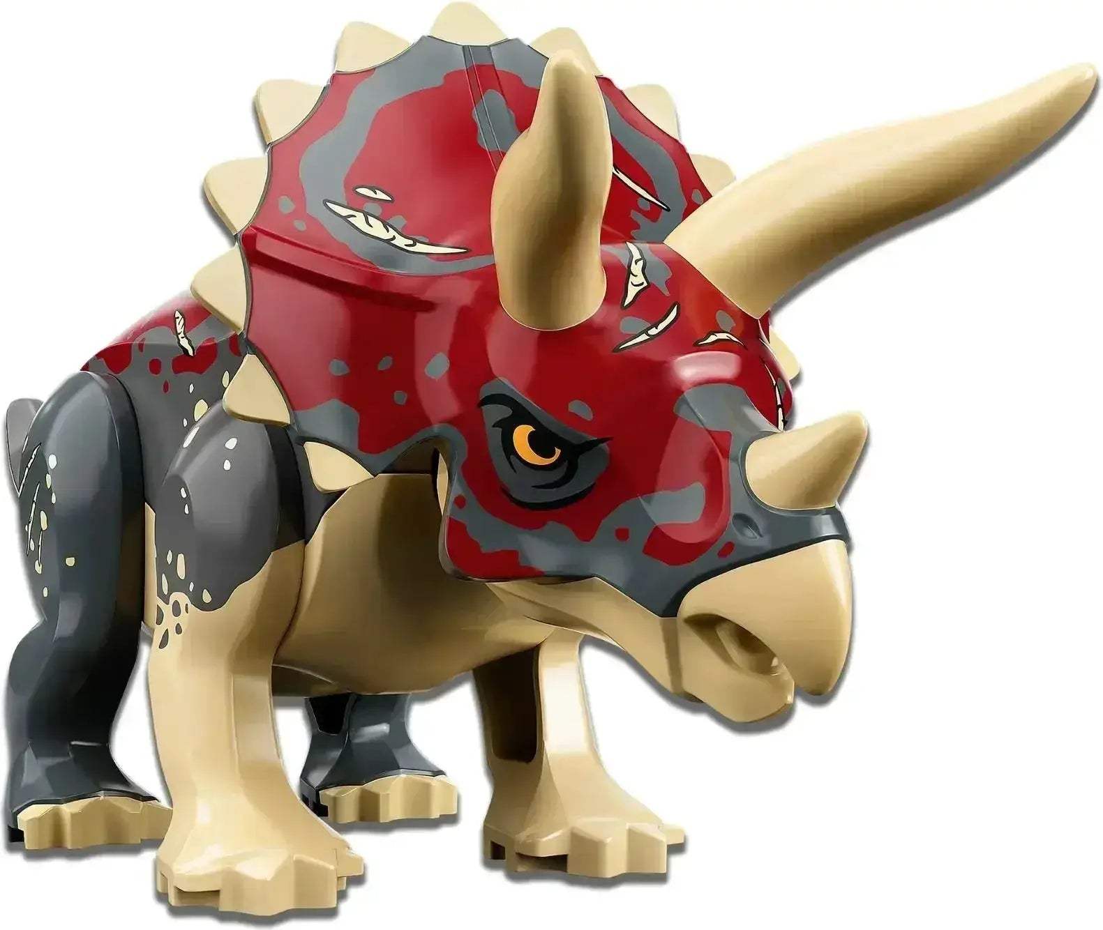 Dinosaur Building Blocks Set Triceratops Compatible With Lego - ToylandEU