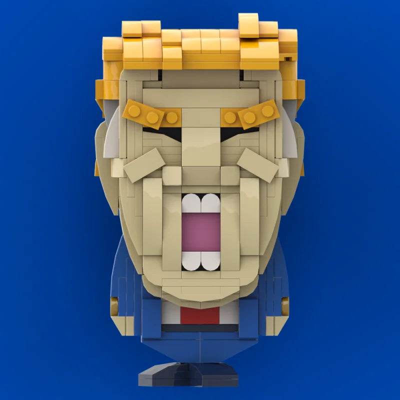 MOC Donald Trump Model Building Block Set for Creative Kids Building Bricks MOC - ToylandEU