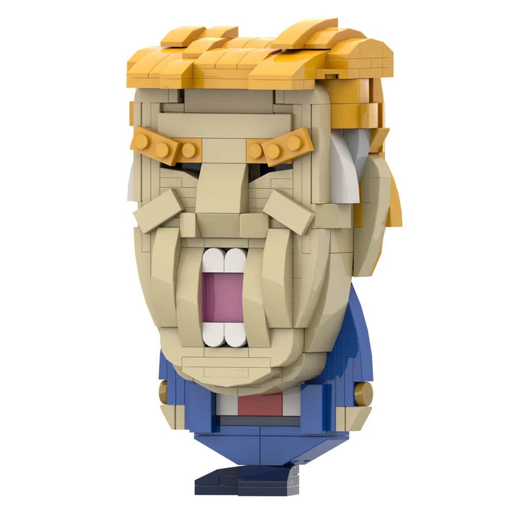 MOC Donald Trump Model Building Block Set for Creative Kids Building Bricks MOC - ToylandEU
