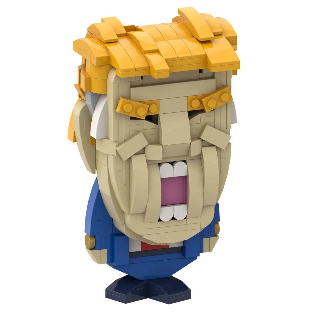 MOC Donald Trump Model Building Block Set for Creative Kids Building Bricks MOC - ToylandEU