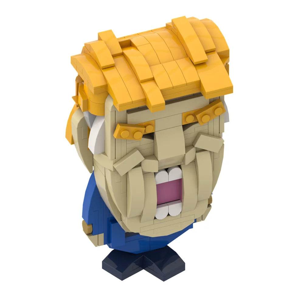 MOC Donald Trump Model Building Block Set for Creative Kids Building Bricks MOC - ToylandEU