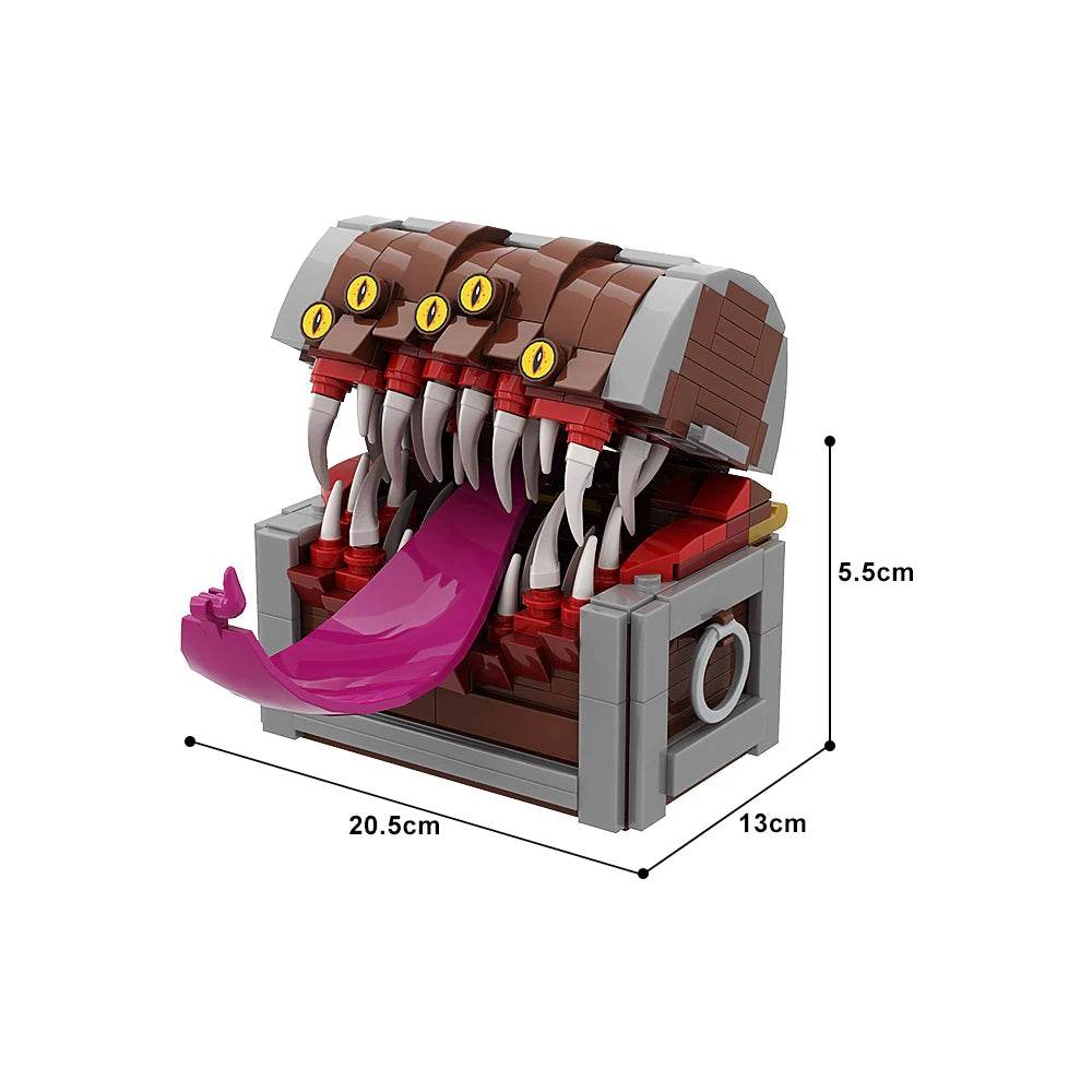 MOC Dragons Game Mimic Dice Box Building Blocks Gift Building Bricks MOC - ToylandEU