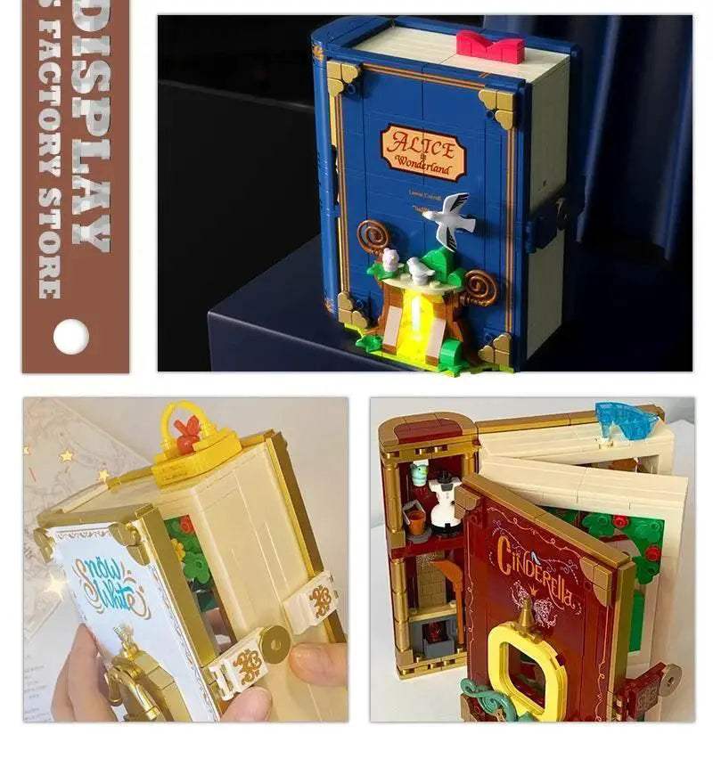 Dream Princess 3D Storybook Building Blocks Cute Fairy Tales - ToylandEU