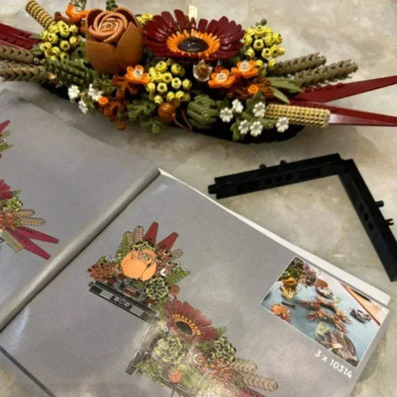 Dried Flower Building Blocks For DIY Wall Decor Set - ToylandEU