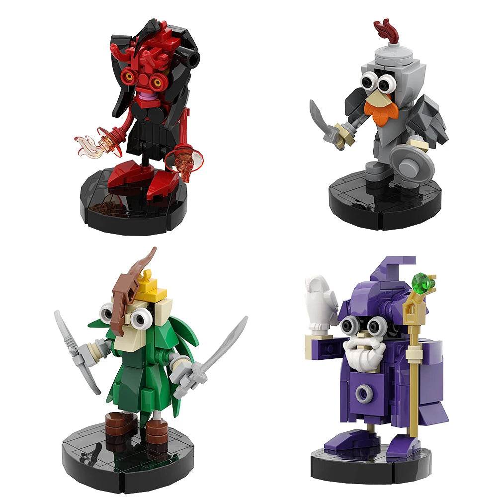 MOC Dungeons And Dragons Game Figure Model Building Blocks Building Bricks MOC - ToylandEU