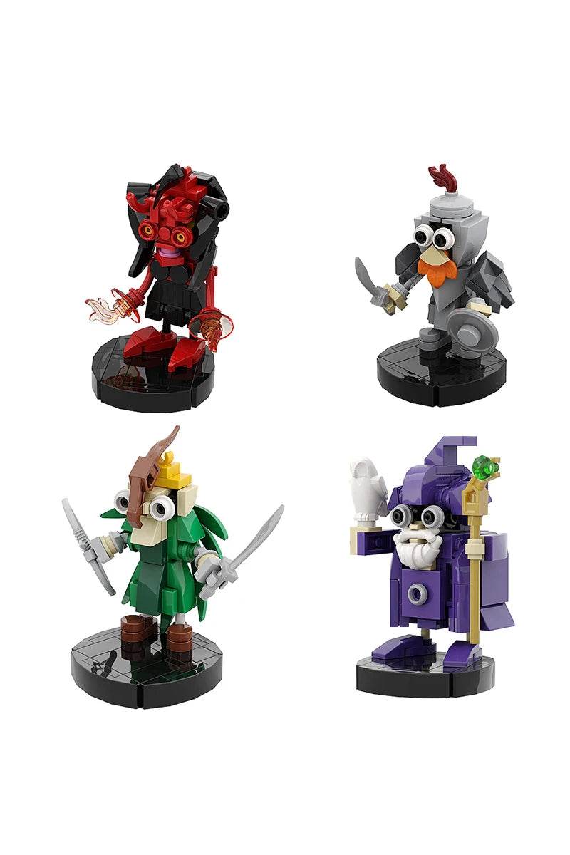 MOC Dungeons And Dragons Game Figure Model Building Blocks Building Bricks MOC - ToylandEU