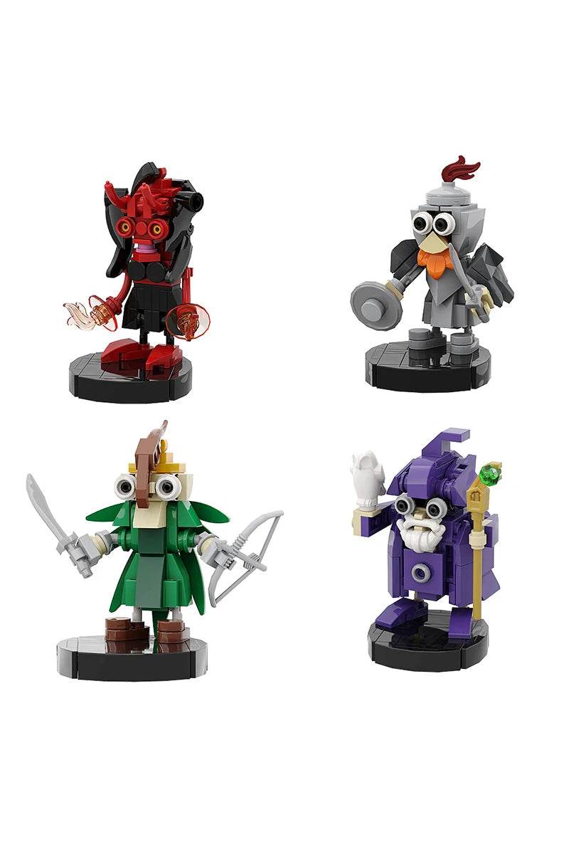 MOC Dungeons And Dragons Game Figure Model Building Blocks Building Bricks MOC - ToylandEU