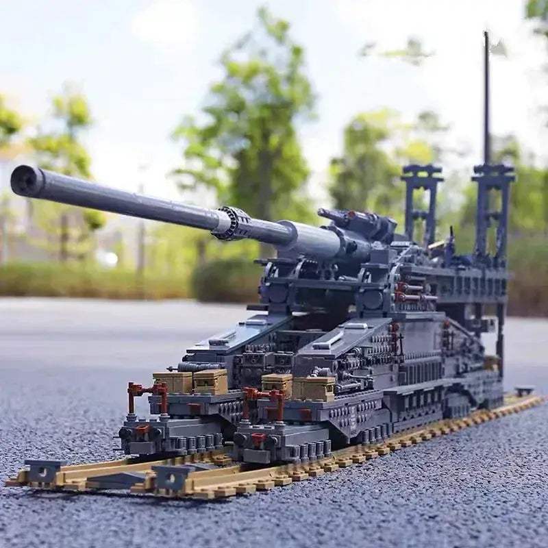 MOC Durable Military Tank Building Blocks Set For Kids - ToylandEU