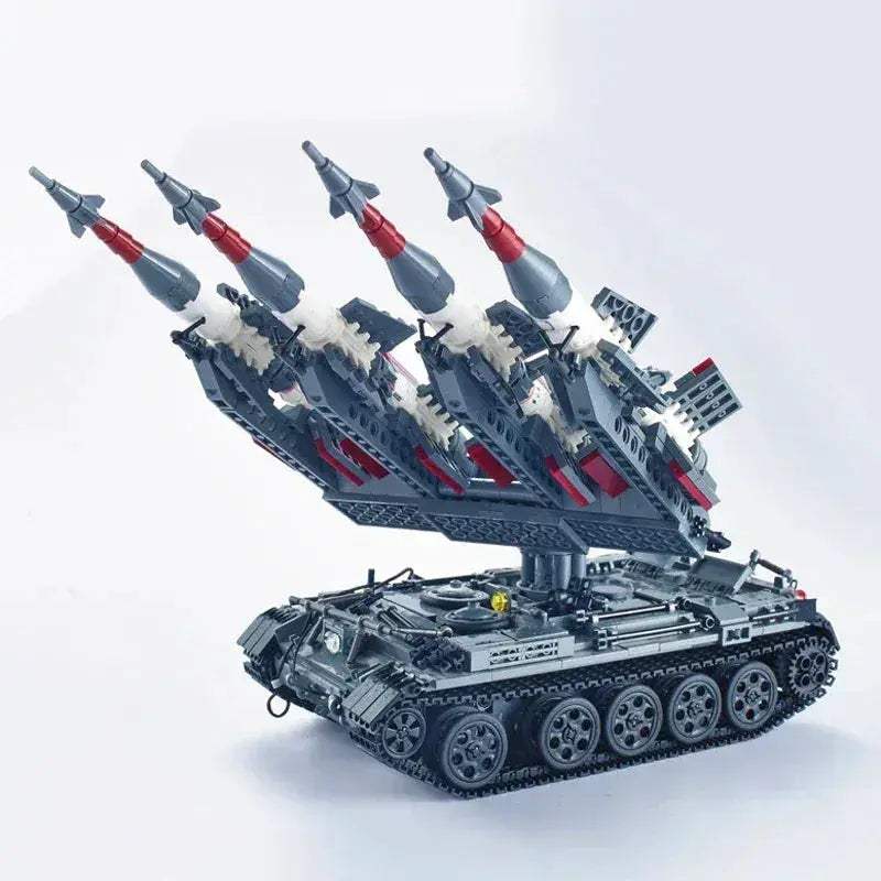 MOC Durable Military Tank Building Blocks Set For Kids - ToylandEU