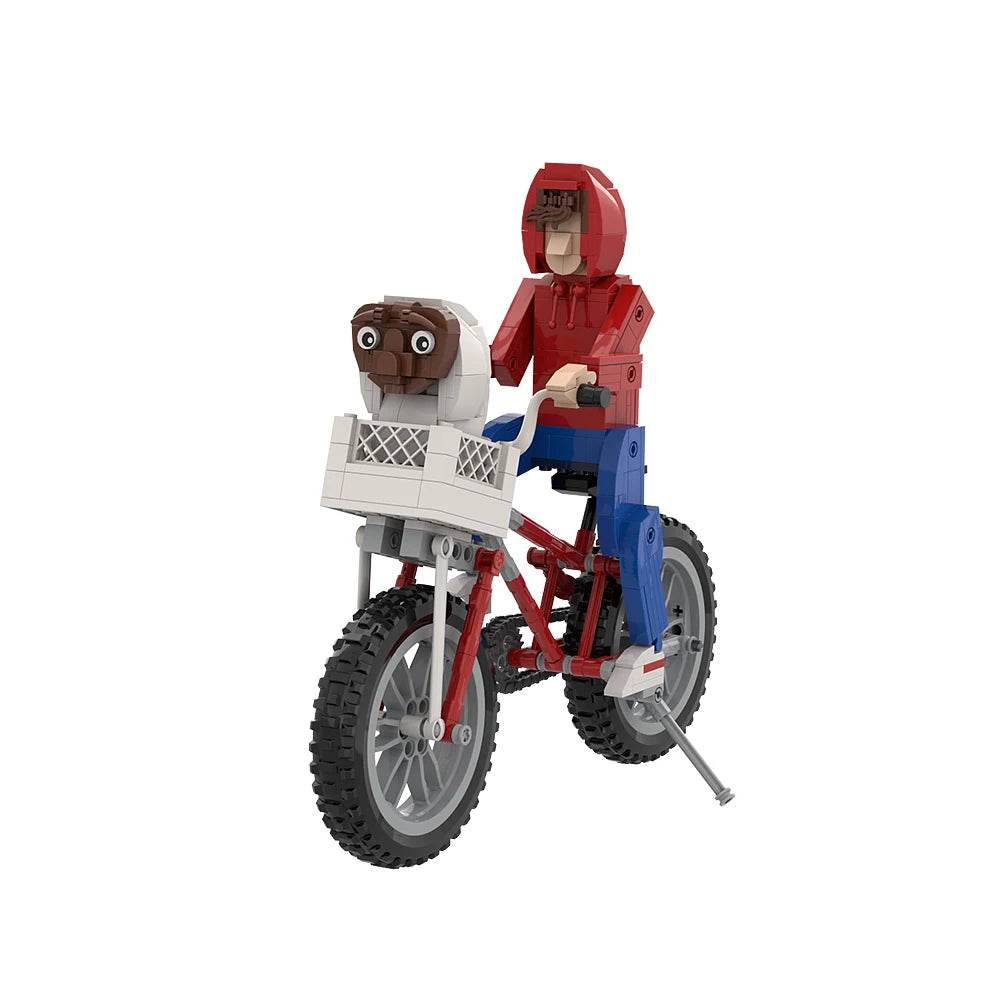 MOC E.T Alien Bricks Model Terror Science Movie Figures Set Building Bricks MOC - ToylandEU