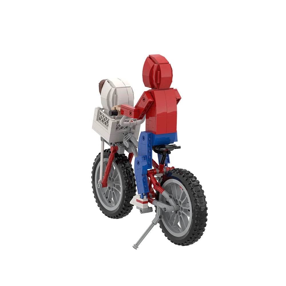 MOC E.T Alien Bricks Model Terror Science Movie Figures Set Building Bricks MOC - ToylandEU