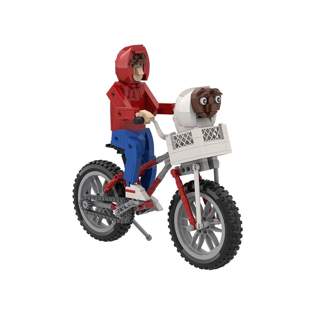 MOC E.T Alien Bricks Model Terror Science Movie Figures Set Building Bricks MOC - ToylandEU